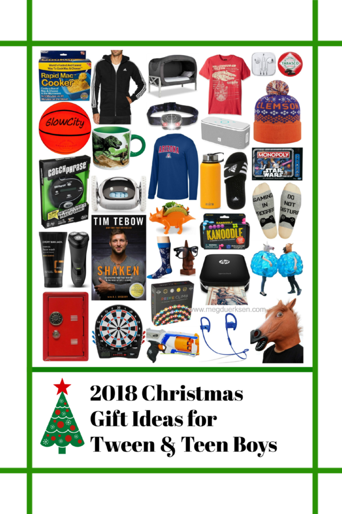 christmas presents for teenage guys 2018