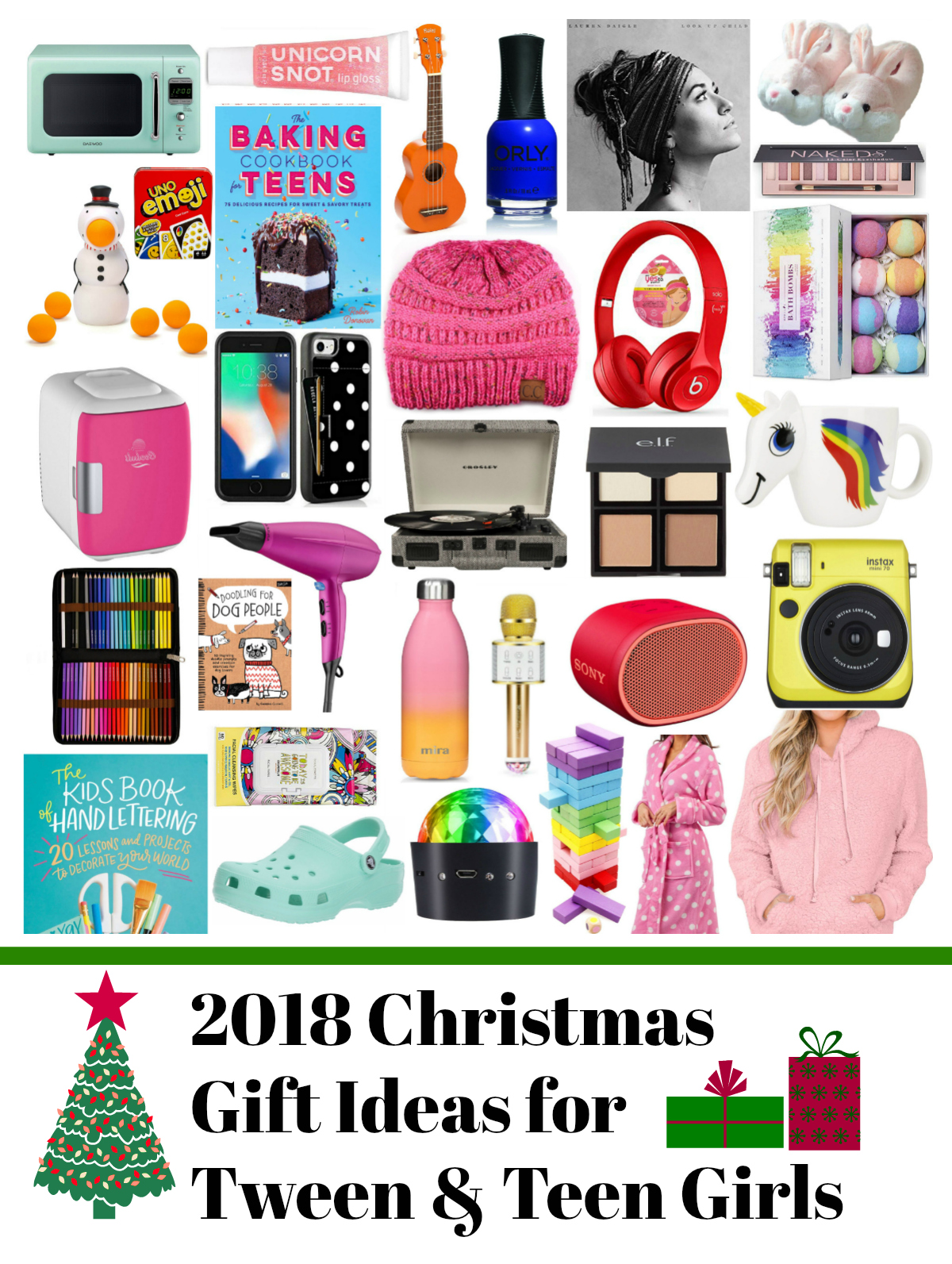 christmas gifts for teenage girl 2018