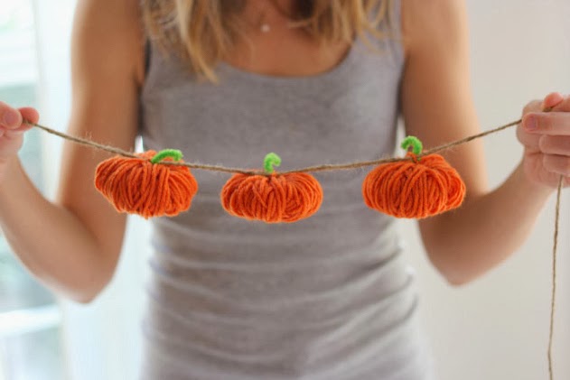 pumpkin-garland